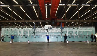 333体育超白超大玻璃在北京城市副中心图书馆应用