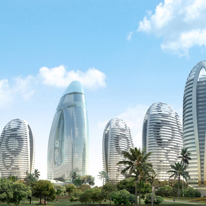 Ultra clear glass Engineering case